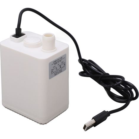 Pompe submersible sans balais DC5V 6W 600L/h, silencieuse, haute levée, circulation d'eau pour fontaine et aquarium (1/5)