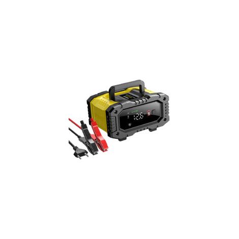 Chargeur de Batterie, 12V/24V 10A avec Fonction de Réparation, Protection de Charge,Écran LCD,Charge Automatique en 7 Étapes, Pour Voiture, Moto, Camion, (1/5)