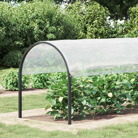 vidaXL Copertura per Piante Trasparente 2 x 12 m PE
