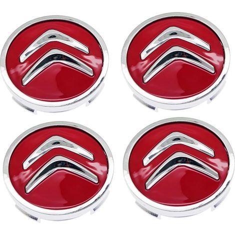 Convient pour Citroen Sega C1 C2 C3 C5 C6 C3XR Elysee Triumph Aircross DS3 60MM couverture centrale imperméable à l'eau et à la poussière, facile à installer, rouge,( 4) (1/5)