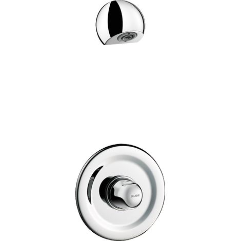 Delabie DU-Kombi TEMPOMIX Selbstschl.MBatt. G1/2B UP Ros.D195 +ROUND (1/2)