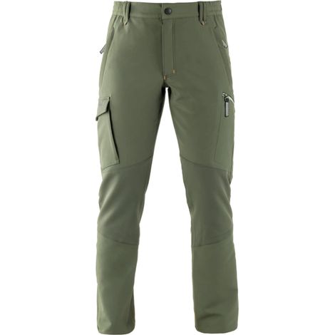 pantaloni da lavoro kapriol "earth" verde, tg s