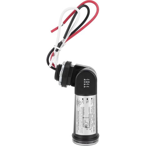 Interruttore automatico di accensione/spegnimento con sensore fotoelettrico a 50/60 Hz per apparecchi di illuminazione a 220 V CA.
