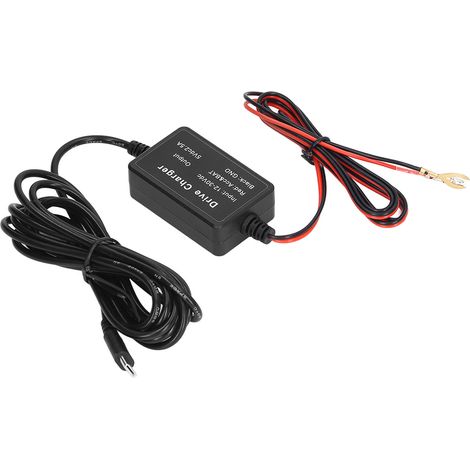 Kit de câblage pour caméra embarquée haute sécurité avec surveillance 24h/24, compatible avec caméra de rétroviseur, GPS et détecteur de radar (type C). (1/5)