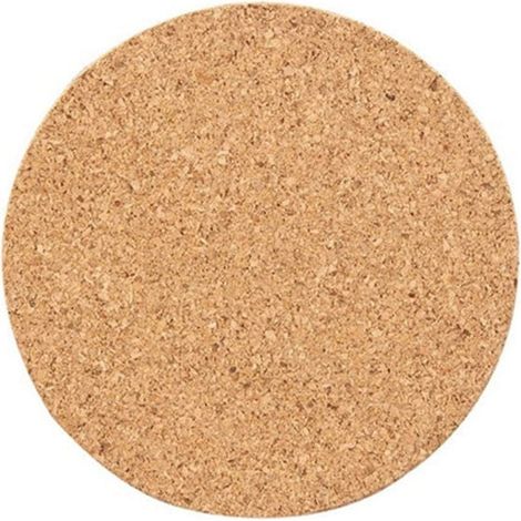 Sous-Verre - Liège Naturel - Diamètre 10 cm - Pour Tasses Café Thé Bouteilles - Décoration Table Noël - Lot de 10 (1/2)