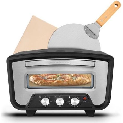 Kitchencook - K Pizza Lite - Four à Pizza - 2200 W - Pierre à Pizza Et Pelle (1/5)