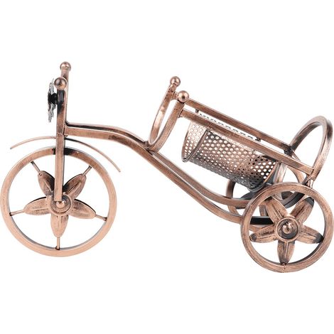 Porte-bouteilles/ornement en fer forgé de style européen vintage (1/4)