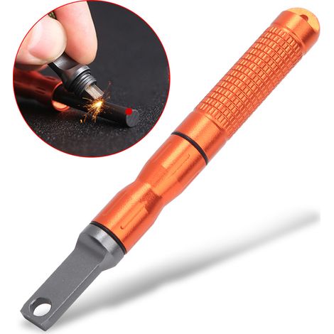 Tige de magnésium étanche pour allumer un feu en cas d'urgence ou de survie en extérieur, outil de camping (1/4)