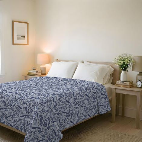 Couvre-lit matelassé d’été en Microfibre Douce imprimée – Couette mi-Saison – Double 250x240 cm (1/5)