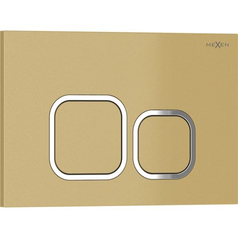 Mexen Tex 03 Spülknopf, gold - 6103-06 (1/2)