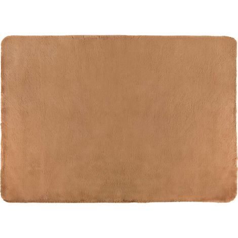 VIVARAISE - Tapis Vivaraise Eddy en polyester effet fourrure - Beige - 200 x 290 cm (1/5)