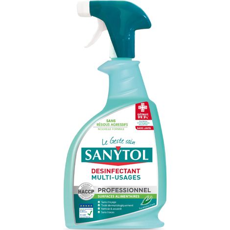 Désinfectant multi-usage Eucalyptus 750ml Sanytol
