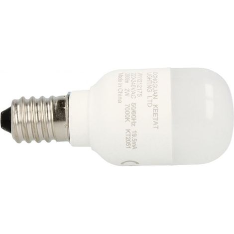 Ampoule led C25 E14/2 230V – Pièce détachée pour réfrigérateur – Compatible avec WHIRLPOOL, INDESIT, BAUKNECHT – Éclairage efficace et durable