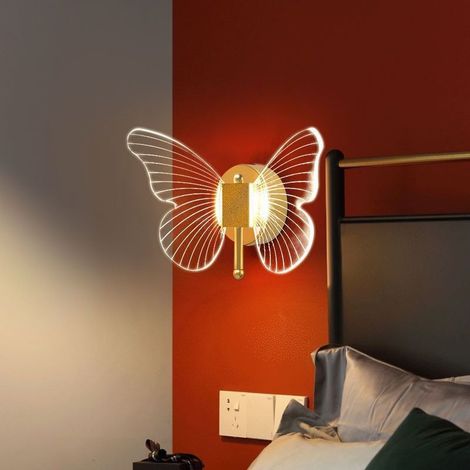 Applique murale de chevet pour chambre, spot à ampoule GU10, design créatif et moderne, rotative, lampe de lecture murale, trois couleurs (1/5)