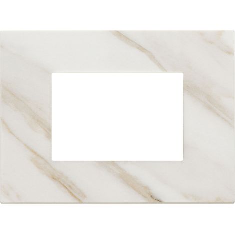 VIMAR - 22653.51 Assiette 3M, blanc Calacatta
