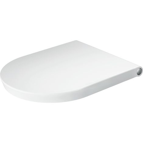 Siège de WC Duravit White Tulip, avec dispositif d'abaissement