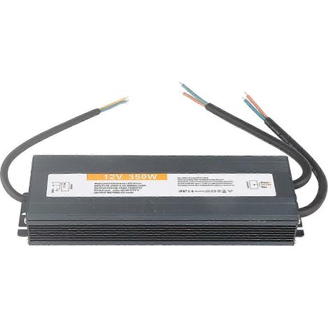Ultradünnes, wasserdichtes Netzteil für LEDs, 350-W-DC12V-Transformator, AC170–250-V-50/60-Hz-Schaltregler (1/5)