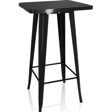 Bar Tisch / Metall-Tisch VANTAGGIO HIGH T schwarz hjh OFFICE (1/5)