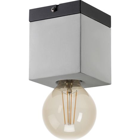 Luminaire plafonnier Prestwick 3, lustre salon au style industriel en (1/5)