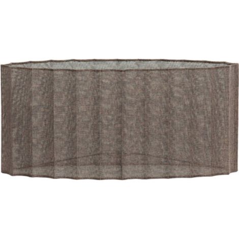 Light & Living - lampenschirm - Disli - braun - textil - E27 -