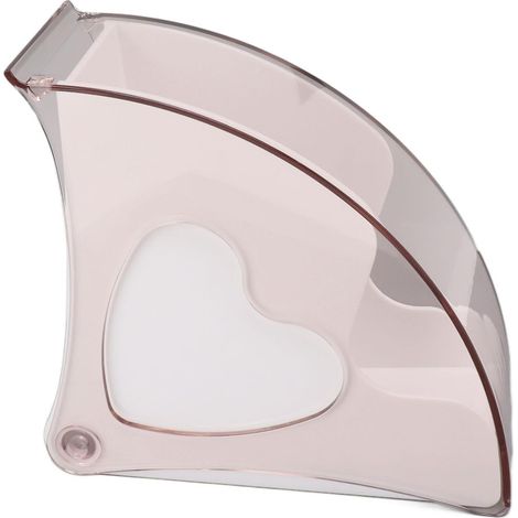 Distributeur de papier filtre à café avec couvercle anti-poussière - Blanc (Rangement pour café/bureau) (1/5)