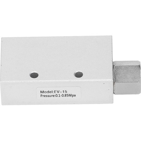 Générateur de vide DEWIN, accessoires d'injecteur d'échappement pneumatique, vanne à haut débit en alliage d'aluminium (EV-15) (1/5)