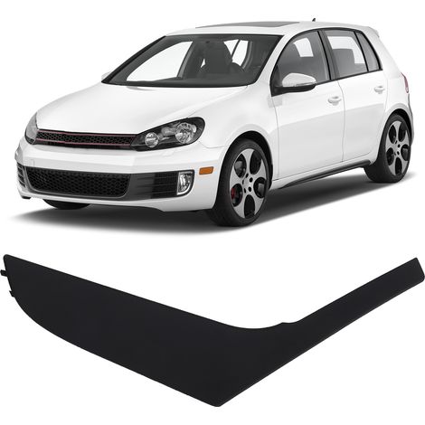 Cache de poignée de porte intérieure noire pour VW Golf 6 Mk6 (2009-2013) (gauche) : 5K4868040A (1/5)