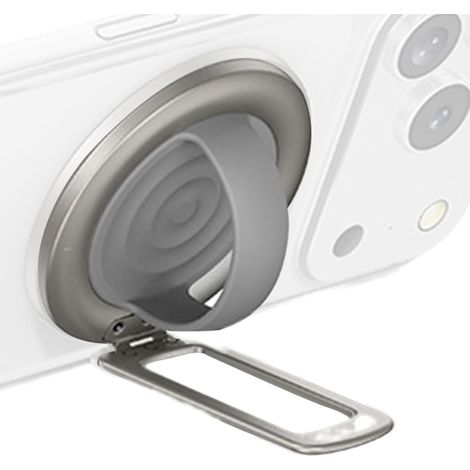 Support magnétique pour téléphone portable - Rotation à 360 degrés - Support magnétique pour téléphone portable - Convient pour voiture, salle de sport, maison, bureau, table, chambre à coucher et (1/5)
