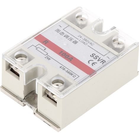Halbleiter-Spannungsregler, einphasiges Relaismodul, Niederfrequenz SSVR-100 VA (1/5)