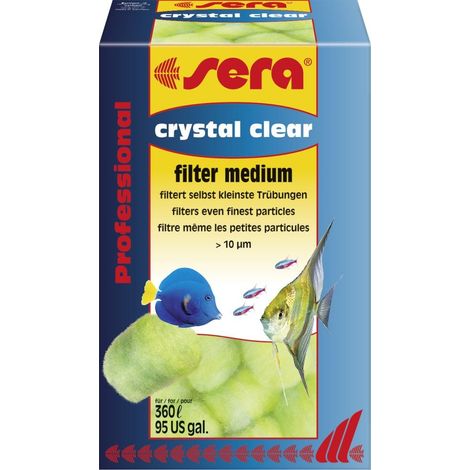 Sera Aquariumzubehör Filtermedium crystal clear Professional 12 Stück Keine Angabe