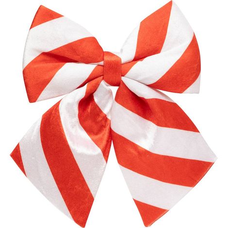 Fiocco a righe bianche e rosse 20x24cm - Atmosphera créateur d'intérieur
