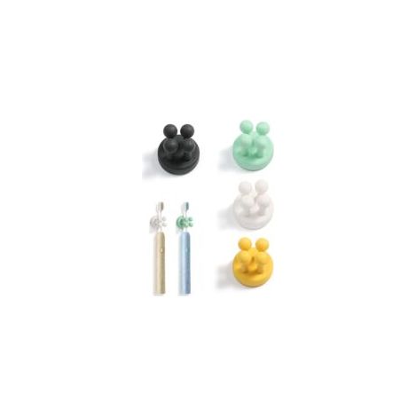 4pcs Porte Rasoir,Support de Rasoir Douche,Porte Brosse à Dents Mural,Porte-Brosse à Dents Salle de Bain Étanche pour la Salle de Bain, la Cuisine, Le Salon, la Chambre à Coucher, Le Bureau,33cm-Crezu