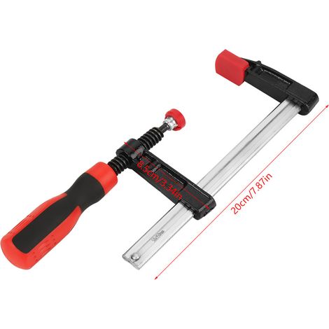 2 Stück robuste F-Klemmen für Holzbearbeitung, Schnellspannklemmen, DIY-Handwerkzeugset, 50 x 150 mm (1/5)