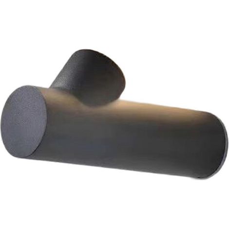 Applique murale LED étanche de style scandinave moderne pour une utilisation intérieure, salon, véranda et espaces extérieurs, noir - JBMEDIA (1/4)