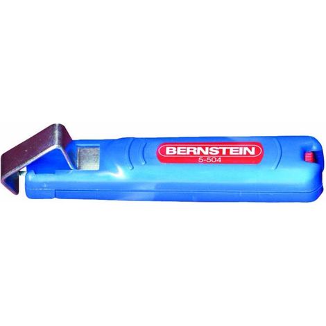 Couteau à dénuder sans lame pour câbles Bernstein 5-504 W78021 (1/2)
