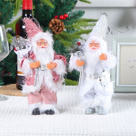 Décorations de Noël du Père Noël debout Image A