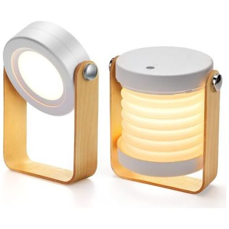 Dimmable Touch Lamp Bedside Lamp, Portable Bedside Lamp with Portable Safety Night Light (1/5)
