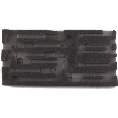 Insert servante mousse tiroir vide spécial clé à pipes (8 à 19mm) - SA 4398 - CLAS Equipements