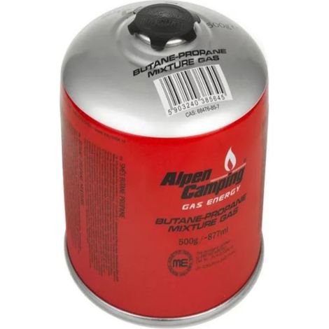 Cartouche de gaz 500gr Butane Propane MIX Gaz camping Appareils à gaz ALPENTECH (1/5)