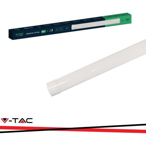 V-TAC Plafoniera LED Prismatica 40W 120LM/W 120cm Bianco Naturale