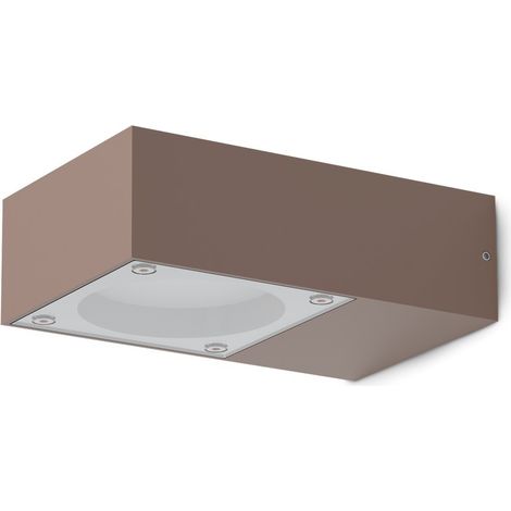 Ideal Lux SIRIO Applique d'extérieur encastrée couleur café IP65