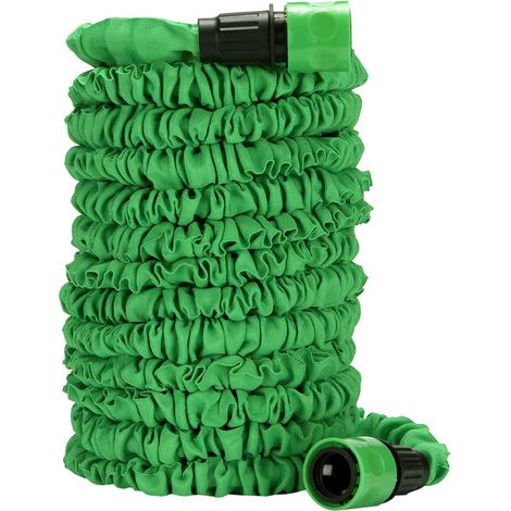 Tuyau rétractable, souple, étanche, léger, facile à ranger Magic Hose Green 22.5m (1/3)