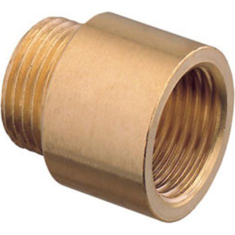 Prolunga in ottone da 1 pollice, lunghezza 40 mm (1/2)