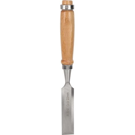 22-mm-Cr-V-Holzmeißel mit Holzgriff und geschärfter Schneide für die Holzbearbeitung (1/5)