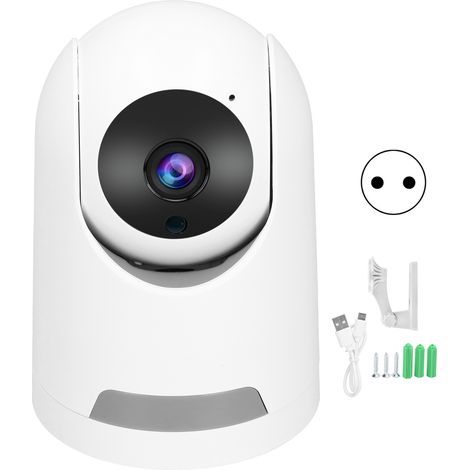 Caméra PTZ intérieure Graffiti WiFi 3MP HD avec détection humaine, vision nocturne et interphone bidirectionnel (norme européenne) (1/5)