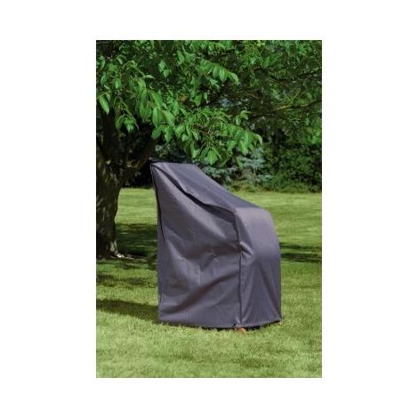 SCHUTZHÜLLE DELUXE STAPELSTUHL POLYESTER, ANTHRAZIT