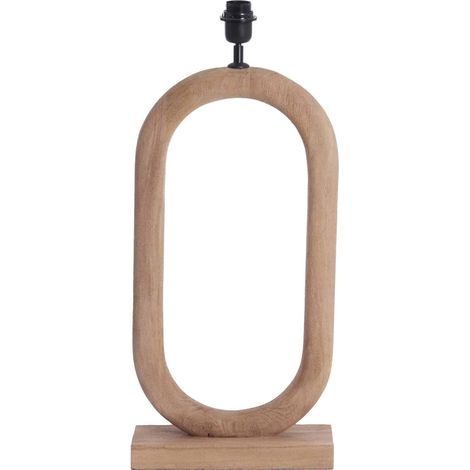 Lampe de table - naturel - Paceco - bois - luminaire individuel - (1/5)