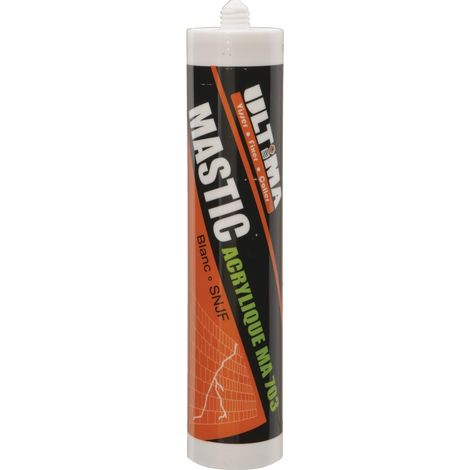 Ultima mastice acrilico bianco 300 ml costruzione
