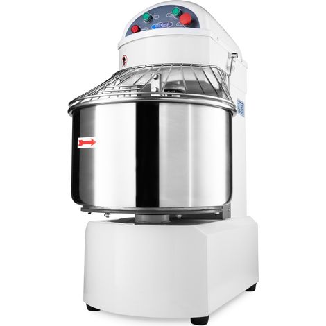 Pétrin professionnel 50L 32kg 2 vitesses - Pétrin à spirale puissant - Maxima