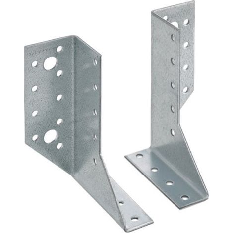 Ensemble de 2 unités de support pour poutres en peigne. SXJHS 25x160x80x2.0